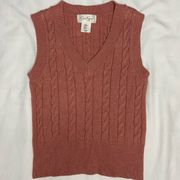 Pink Sweater Vest