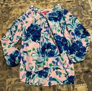 Lilly Pulitzer blouse top size extra small