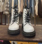 Dr. Martens Doc Martens White Original Boots