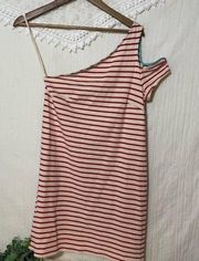 Maeve Anthropologie Striped Casual Midi Dress Small