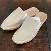 Reef Tan Escape Mule Size 7 NWOT