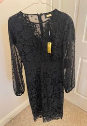 Black Lace Dress