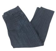 LC Lauren Conrad Ankle Jeans, Dark Blue, 6