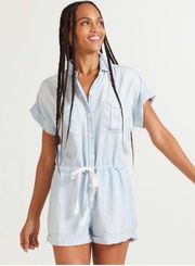 Chambray/Denim Romper