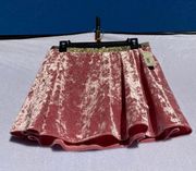 Women (L 14 1/2- 16 1/2 Plus) Skirt Rose Pink NWT $22