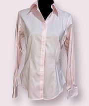 Brooks Brother Fitted Non-Iron Stretch Pink Dress Shirt Size 4