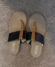 Black & Brown Sandals