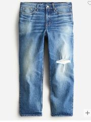 J Crew High-rise '90s classic straight-fit jean in Vesey Street Wash Size