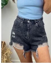 Distressed Jean Shorts