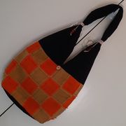 Canvas hobo‎ style bag - #739