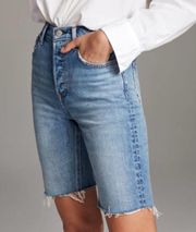 NWT Denim Forum Aritzia Yoko Bermuda Short 25