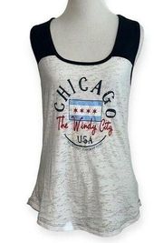 Blue 84 medium Chicago tank‎ top