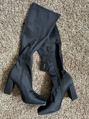 Black High Heel Boots