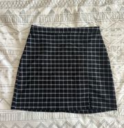 Plaid Skirt