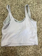 Light Purple Workout Tank Top