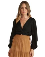 NWT! MINKPINK Harper Twist Blouse - Size Small