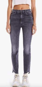 MOTHER High-Waisted Rascal Ankle Step Fray Jeans, Size 34 New w/Tag $248