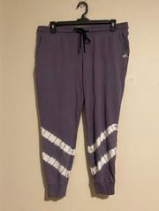 EUC Torrid Purple & White Classic Fit Active Jogger - Everyday Fleece size 1