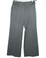 Apt. 9 Gray Wide Leg Trouser Pants Size 10