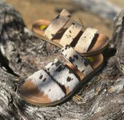 Cowhide Sandals