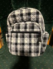 Small Kingbird Plaid Backpack