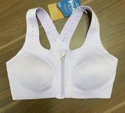 NWT Brooks Dare Zip Up Sports Bra 32c/d