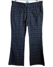 VTG Y2K Paul Frank Plaid Boot Cut Pants