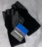 PATAGONIA Windproof Fingerless Biker Gloves NWT