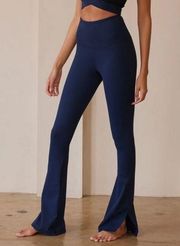 Strut This Beau Flare Pant in Navy