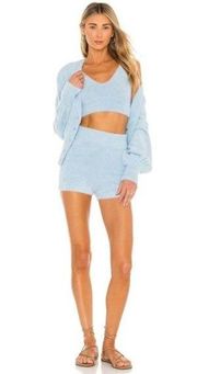 NWT L*Space Daydreaming Fuzzy Shorts Size Large