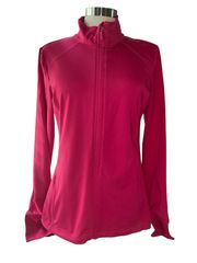 Now jacket full zip front long sleeve high neckline dri-more size medium