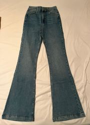 High Waisted Flare Jeans