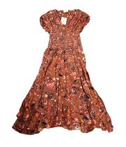 NEW A.L.C. Lucia Dress Bronze Tone Multi