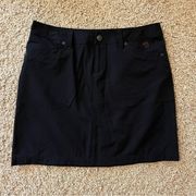 Black Nylon Skirt Hiking Camping