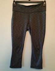 Ideology Women's Size S Heathered Gray Capri Leggings