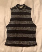 Striped Shirt / Sweater Vest 