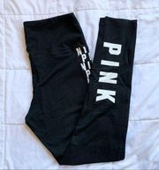 PINK - Victoria's Secret NWOT PINK VS Yoga Legging With Side Pocket and Mesh Detail Size M