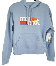 Marmot Women's NWT Oceanside Graphic Print Sweatshirt Hoodie Blue Size Medium