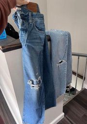 Ribcage Straight Ankle Jeans