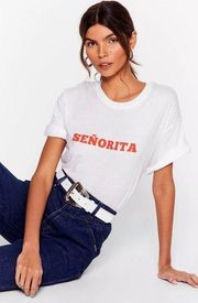 NWT Nasty Gal Señorita Tee size small