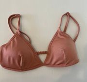 RCVA bikini top tan/orangey