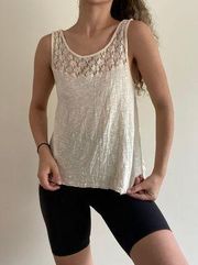 Boho Crochet Lace Tank Top