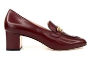 Gucci Zumi Malaga Leather Mid-heel Intelocking GG Logo Pumps 575832 Size EU 36