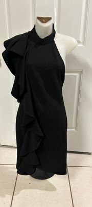 XS  Black Mini Dress