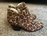 Cheetah Booties