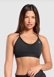 Ruched Sports Bra