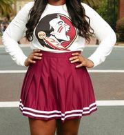 Maroon Tailgate Skirt