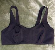 Theory 38 Charcoal Gray Bralette Top Size S