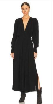 Isabel Marant Etoile Ezinia Maxi Dress in Black