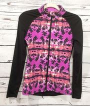 Lorna Jane Maxum Full Zip Jacket: Paradise Palm